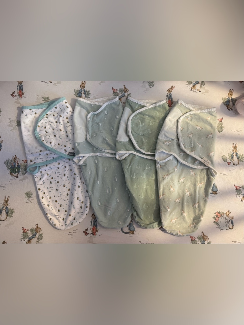 Organic Cotton 0-3 Month Swaddles